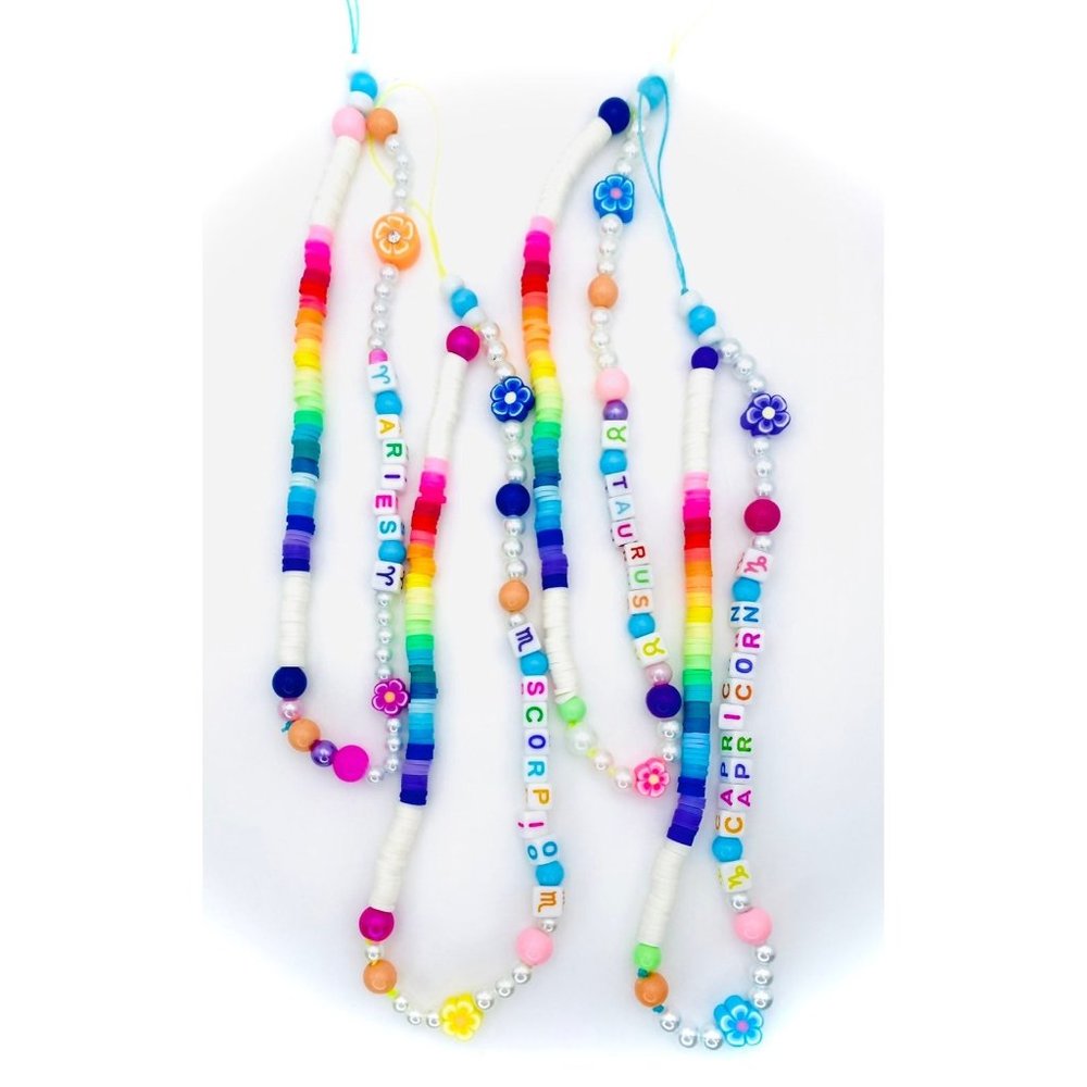 Zodiac sign phone charm/band